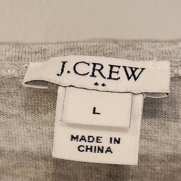 J Crew Top Layered Look Casual Style Transitional Fashion - Size L - Picture 6 of 7